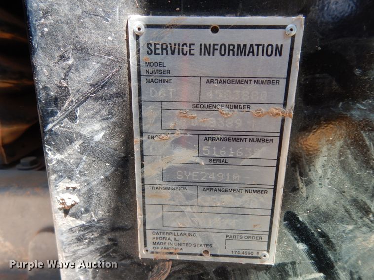 image for item DH0956 2018 Caterpillar D6T XL  dozer