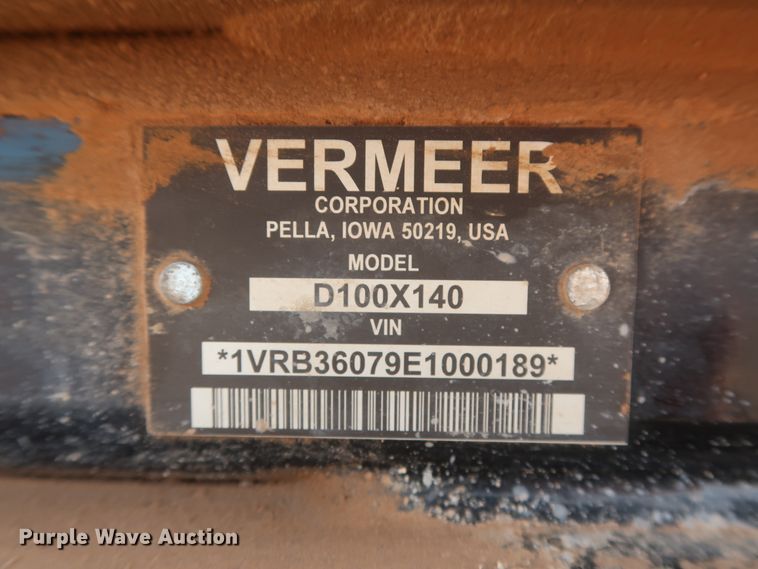 image for item DH0957 2014 Vermeer Navigator D100X140  directional boring unit