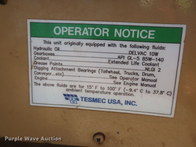 image for item DH0959 2017 Tesmec M3  trencher