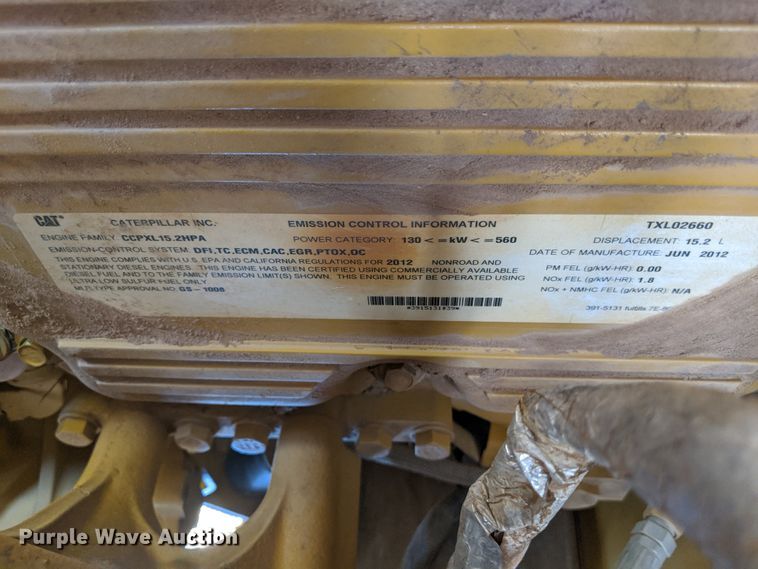 image for item DH0962 2012 Caterpillar D8T  dozer