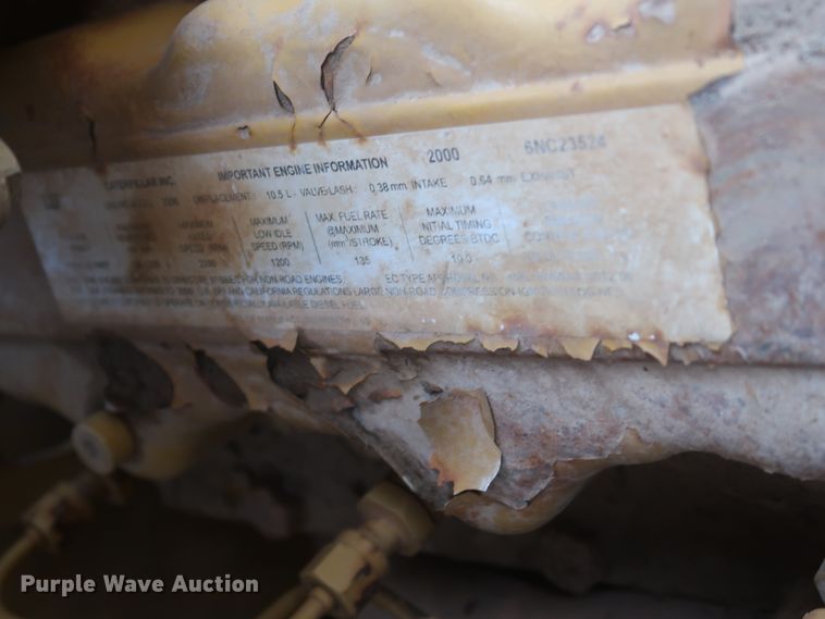 image for item DH0965 2001 Caterpillar 140H VHP  motor grader