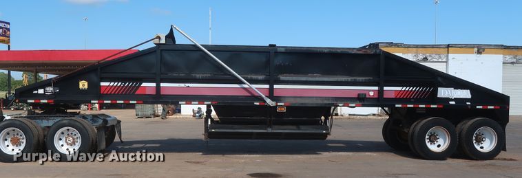 image for item HT9660 2013 Dakota bottom dump trailer