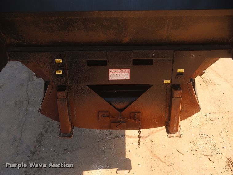 image for item HT9660 2013 Dakota bottom dump trailer