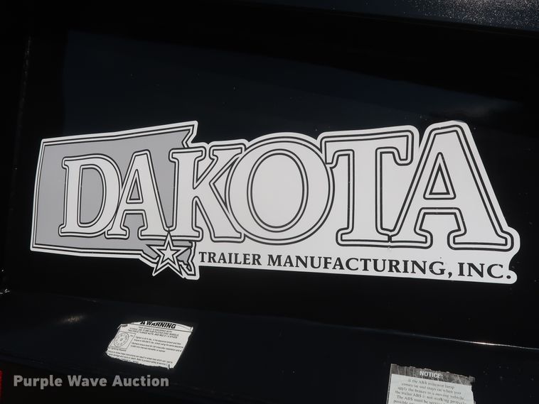 image for item HT9660 2013 Dakota bottom dump trailer