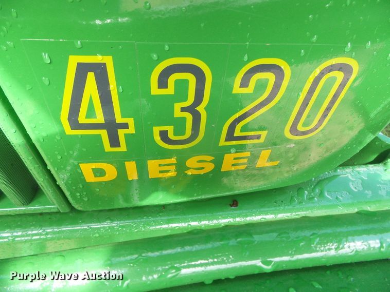 image for item DD0394 1972 John Deere 4320  tractor