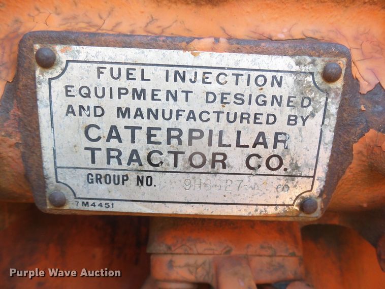 image for item DD0418 1962 Caterpillar 112E  motor grader