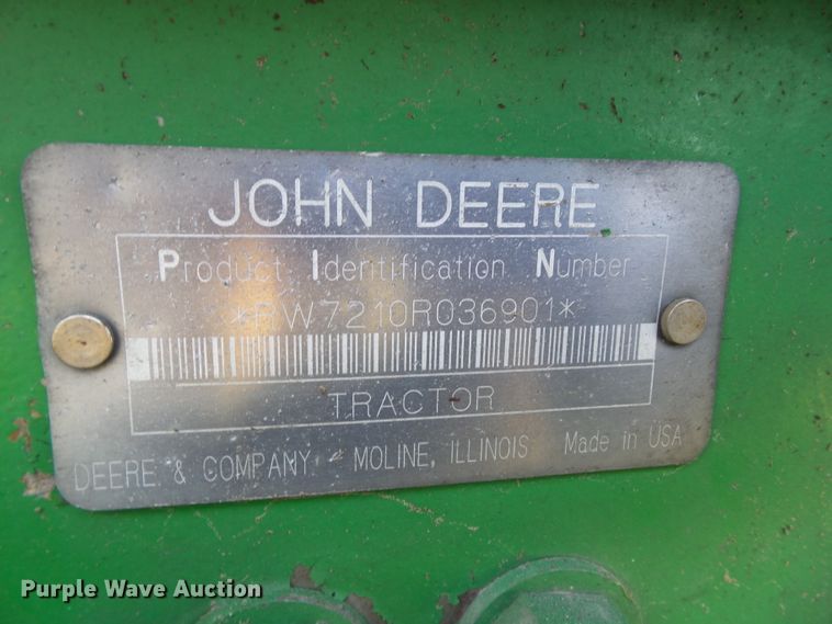 image for item DF0849 2000 John Deere 7210  tractor