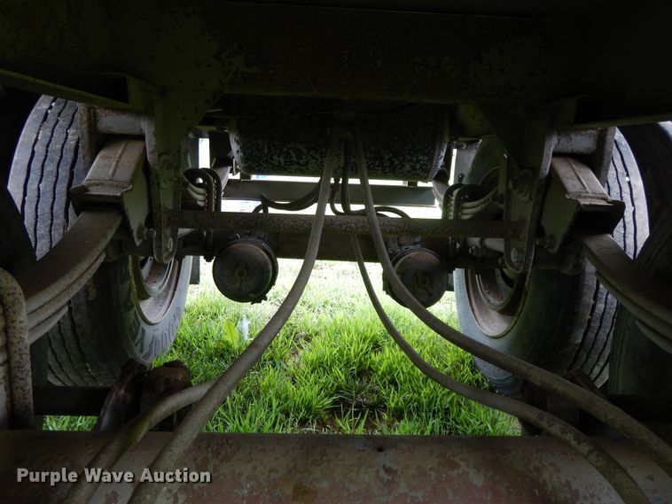 image for item DF5240 1996 Jet double hopper bottom grain trailer