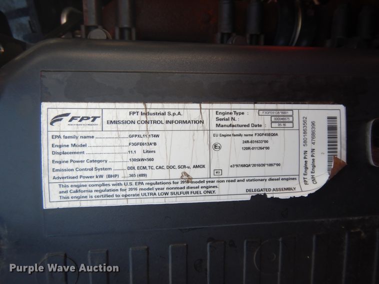 image for item DF5388 2016 Case IH 7240 AFS combine