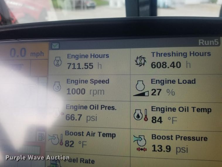 image for item DF5388 2016 Case IH 7240 AFS combine