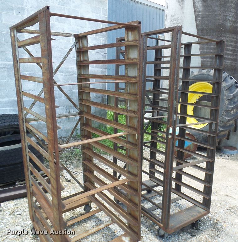 image for item DG1993 (2) steel racks