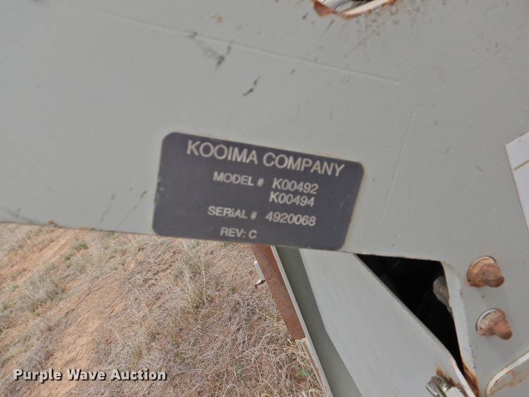 image for item DI0194 Kooima corn head adapter