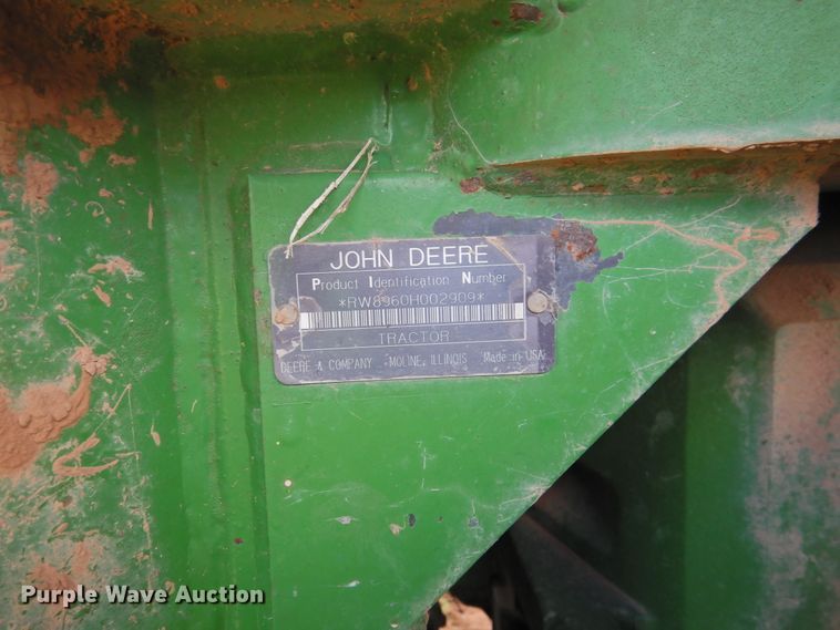 image for item DI0200 1991 John Deere 8960  4WD tractor