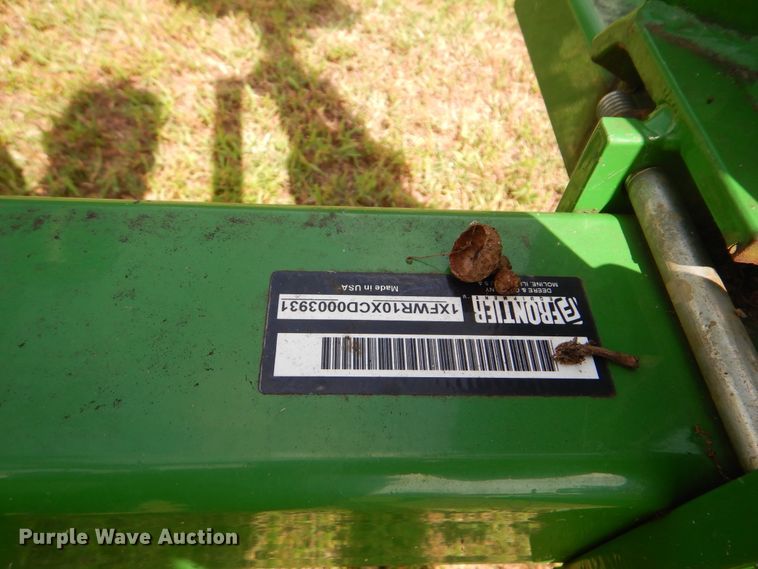 image for item DI0279 Frontier WR1010 hay rake
