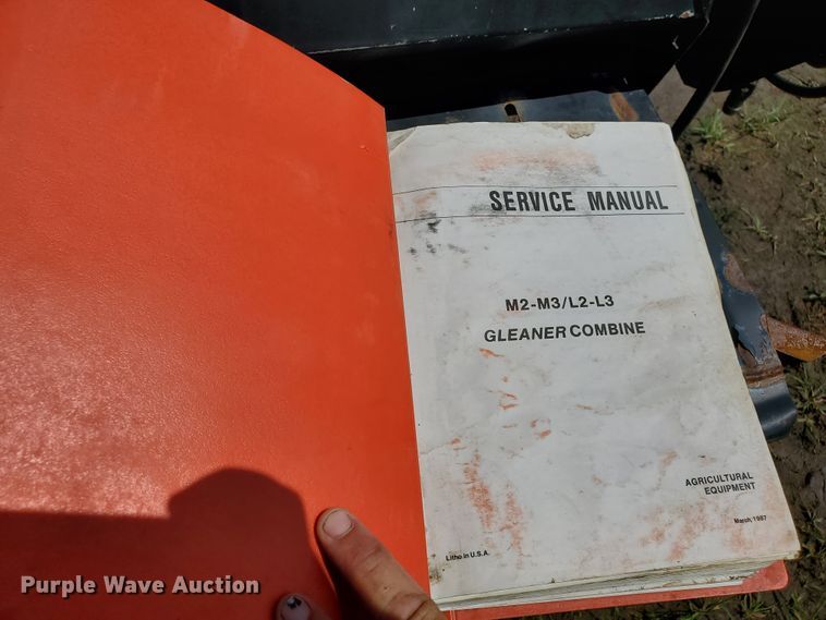 image for item DJ3152 1983 Gleaner L3 60th Anniversary combine