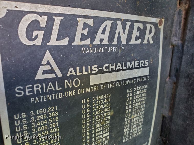 image for item DJ3152 1983 Gleaner L3 60th Anniversary combine