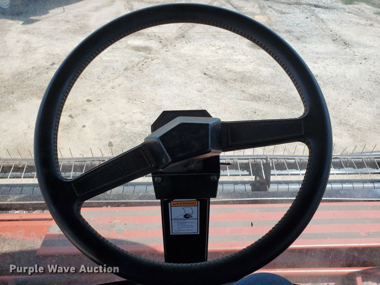 image for item DJ3163 2002 Hesston 8450  windrower