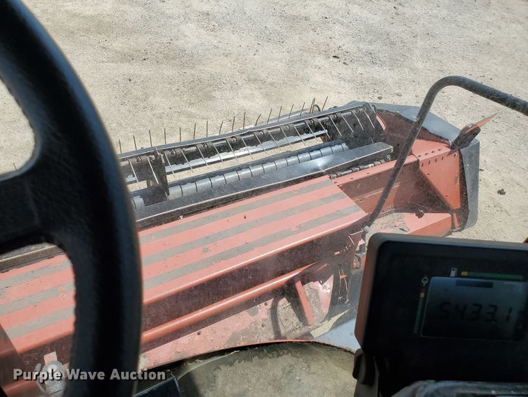 image for item DJ3163 2002 Hesston 8450  windrower