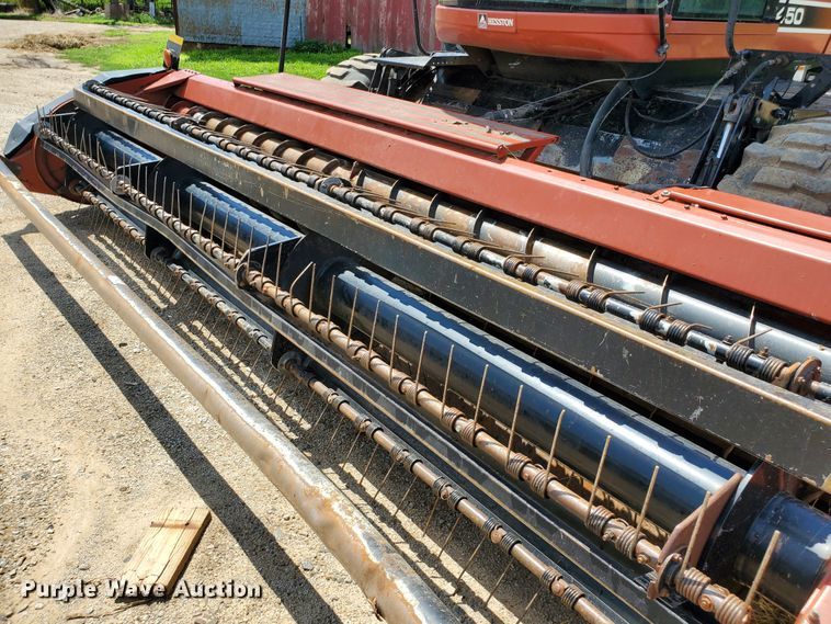 image for item DJ3163 2002 Hesston 8450  windrower