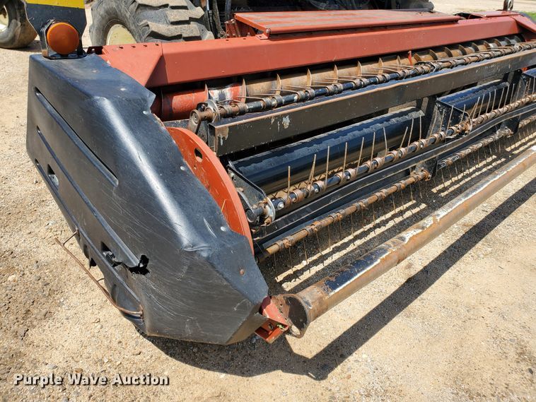 image for item DJ3163 2002 Hesston 8450  windrower