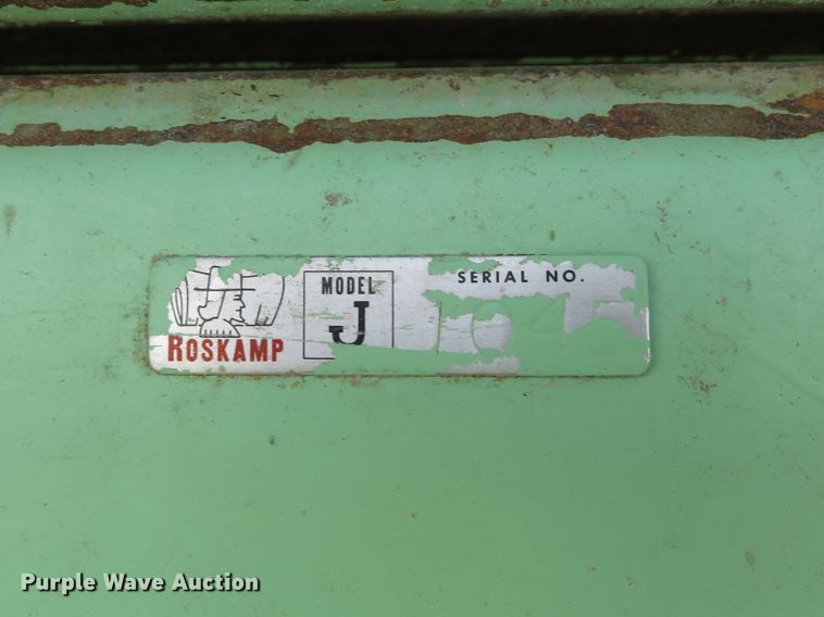 image for item GI9185 Roskamp J roller mill