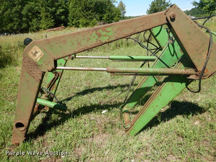 image for item GV9168 John Deere 48 loader