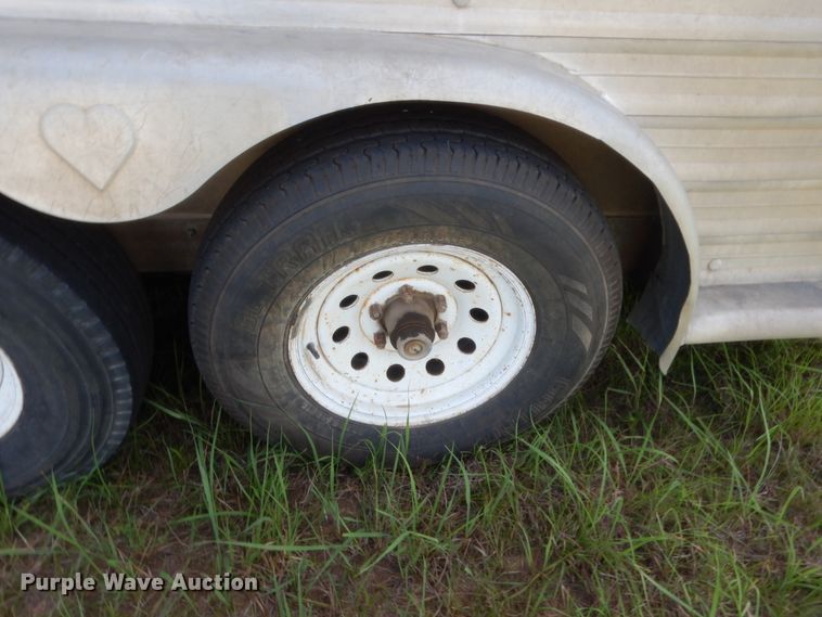 image for item HB9261 1996 Hart Alumina horse trailer