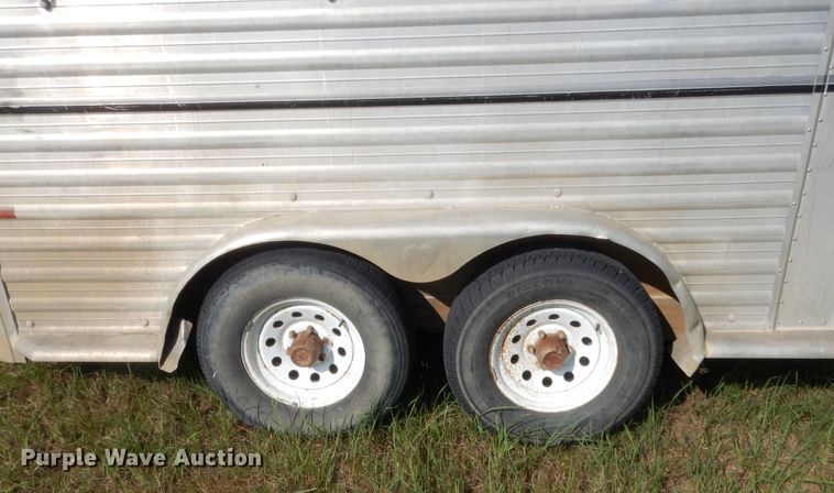 image for item HB9261 1996 Hart Alumina horse trailer