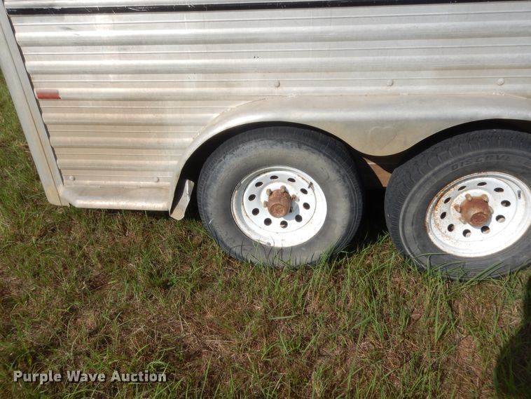 image for item HB9261 1996 Hart Alumina horse trailer