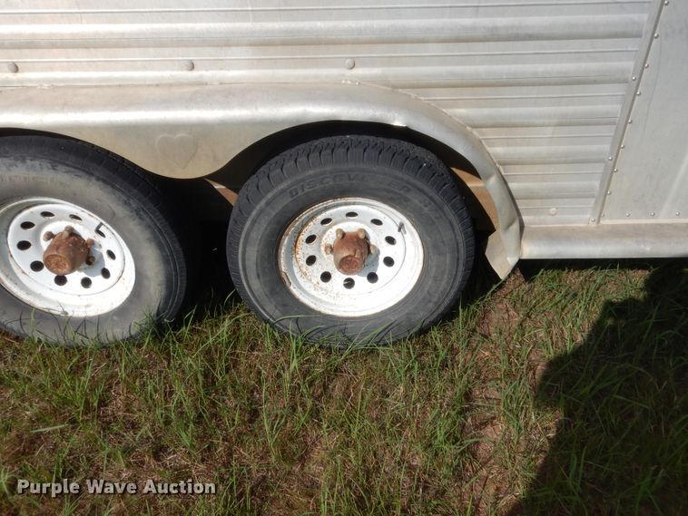 image for item HB9261 1996 Hart Alumina horse trailer