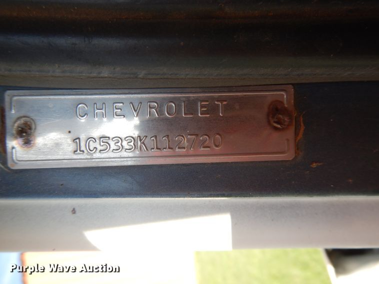 image for item HO9022 1961 Chevrolet  grain truck