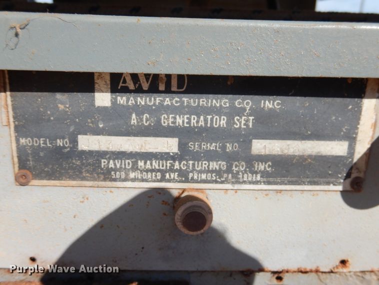 image for item HO9023 Avid J13GAW-B  generator