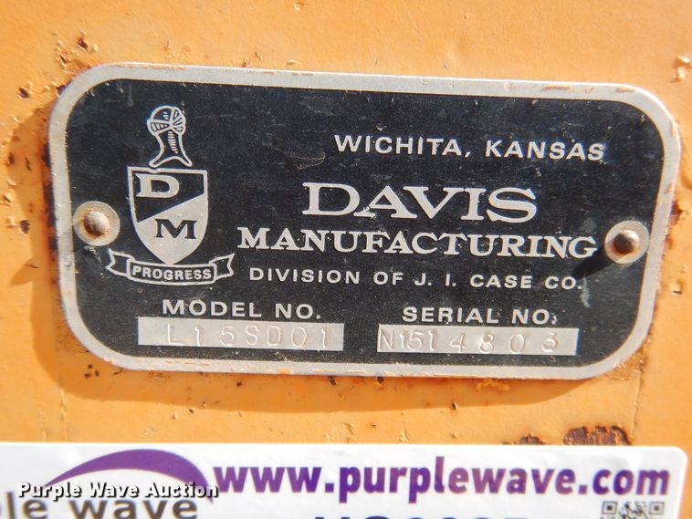 image for item HO9025 Case Davis 30+4  trencher