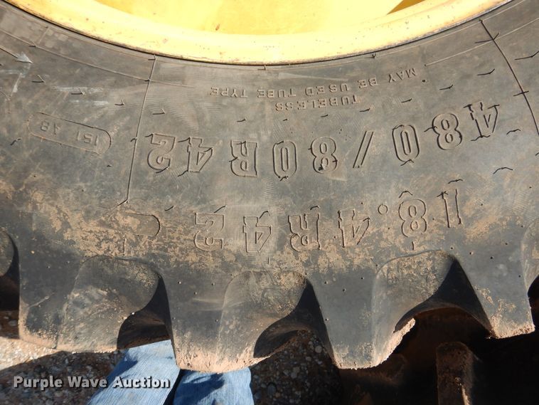 image for item HO9027 (2) Firestone 480/80R42 tires and wheels