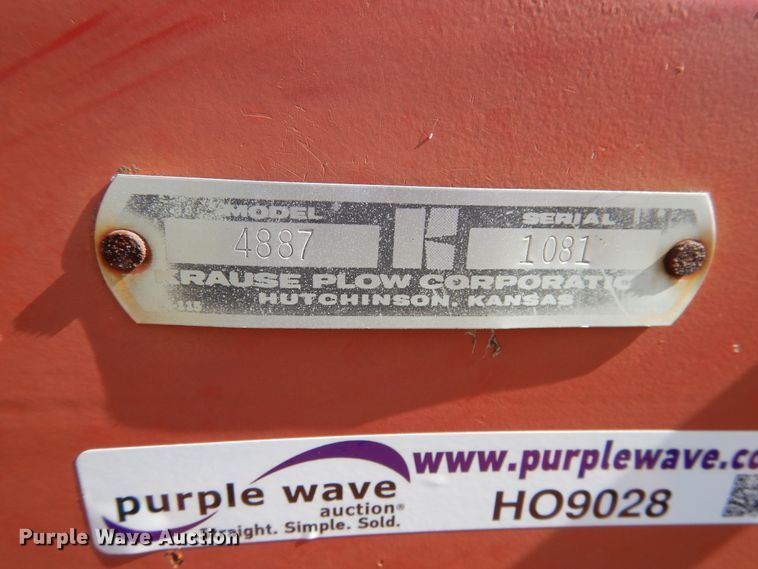 image for item HO9028 Krause Landbuilder 4887 landbuilder tandem disk plow