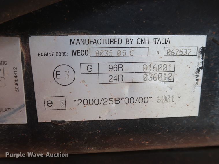 image for item HT9604 2005 New Holland TN60A  MFWD tractor