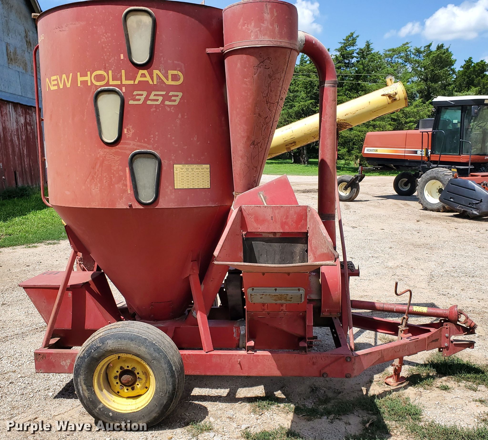 New Holland 353 grinder/mixer in Westfall, KS Item DJ3162 for sale