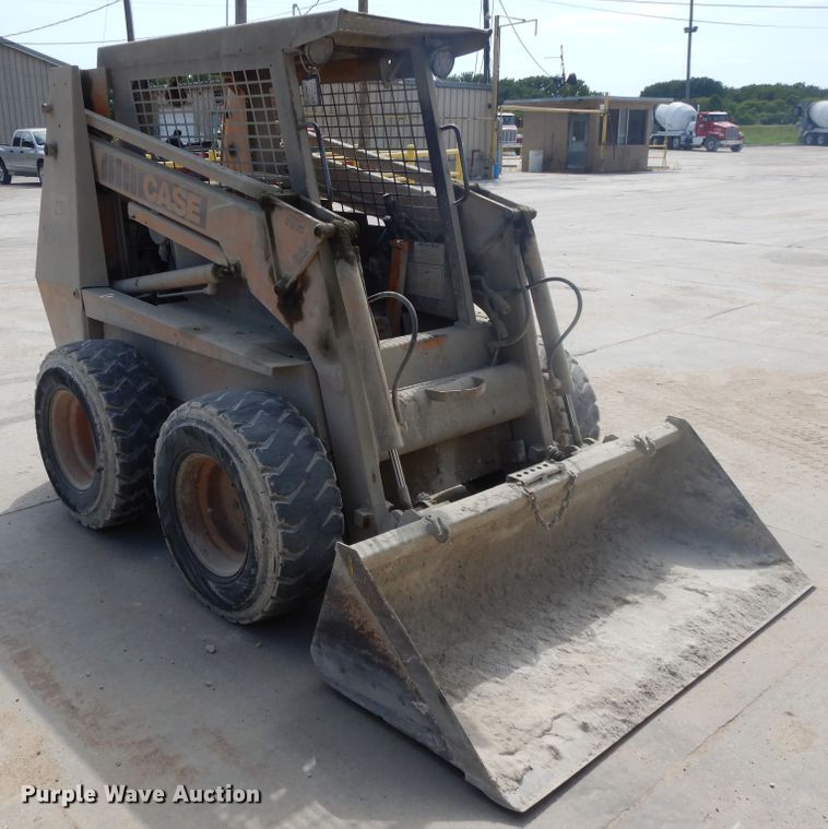 image for item DF5284 1993 Case 1845C  skid steer loader