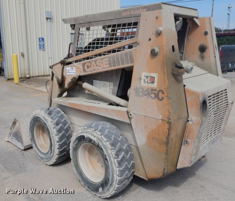 image for item DF5284 1993 Case 1845C  skid steer loader