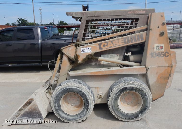 image for item DF5284 1993 Case 1845C  skid steer loader