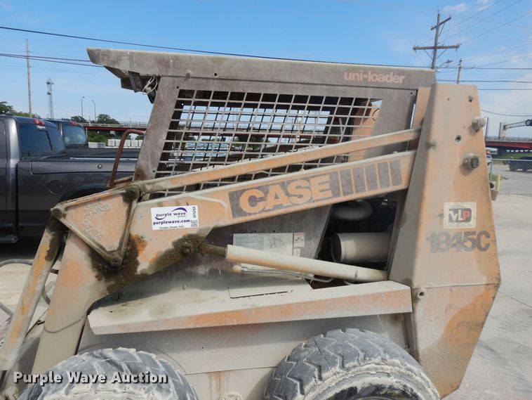 image for item DF5284 1993 Case 1845C  skid steer loader