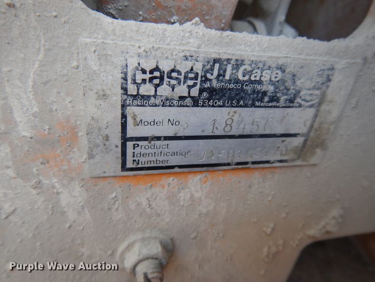 image for item DF5284 1993 Case 1845C  skid steer loader