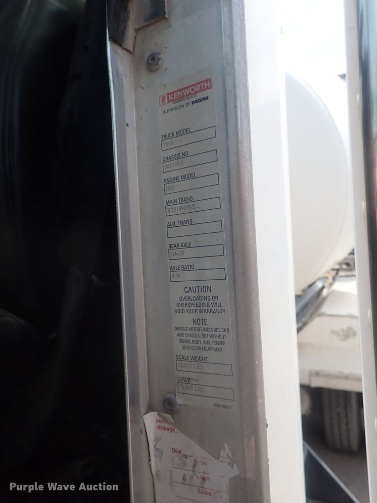 image for item DG2302 2001 Kenworth T800  ready mix truck