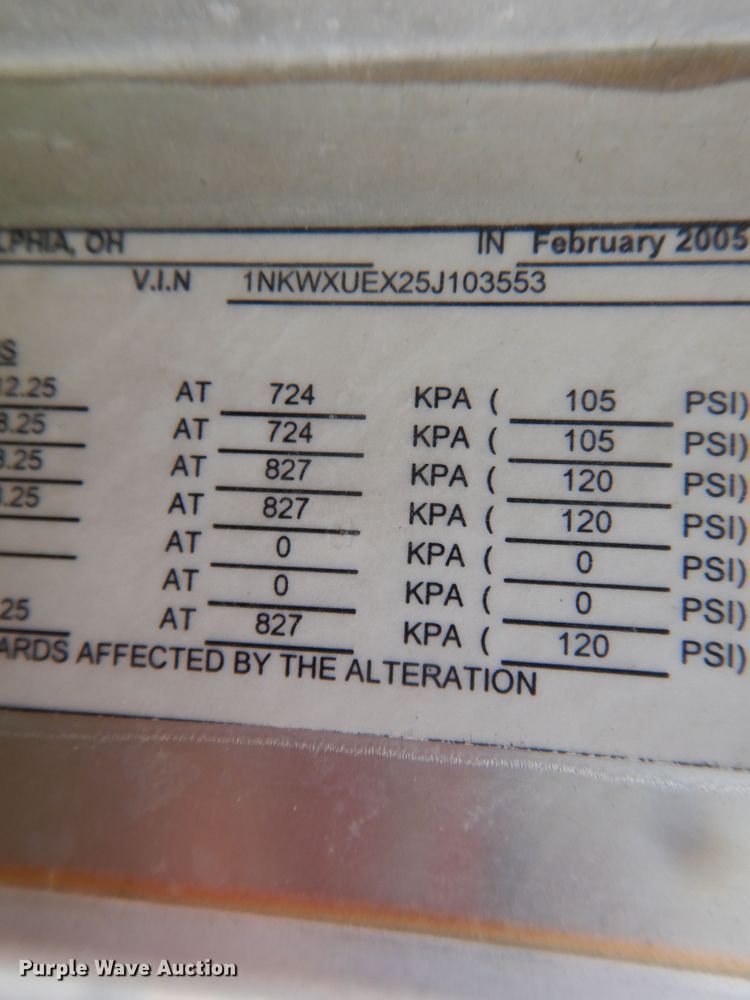 image for item DG7942 2005 Kenworth W900  ready mix truck