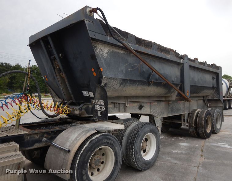image for item DG7945 1980 Fruehauf end dump trailer