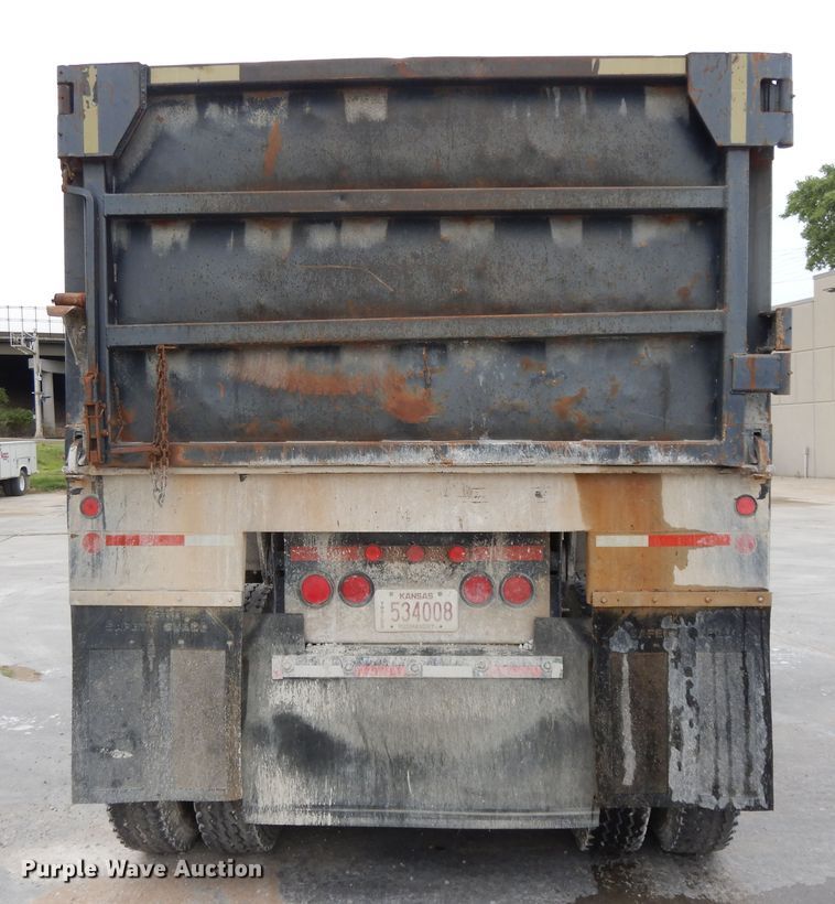 image for item DG7945 1980 Fruehauf end dump trailer