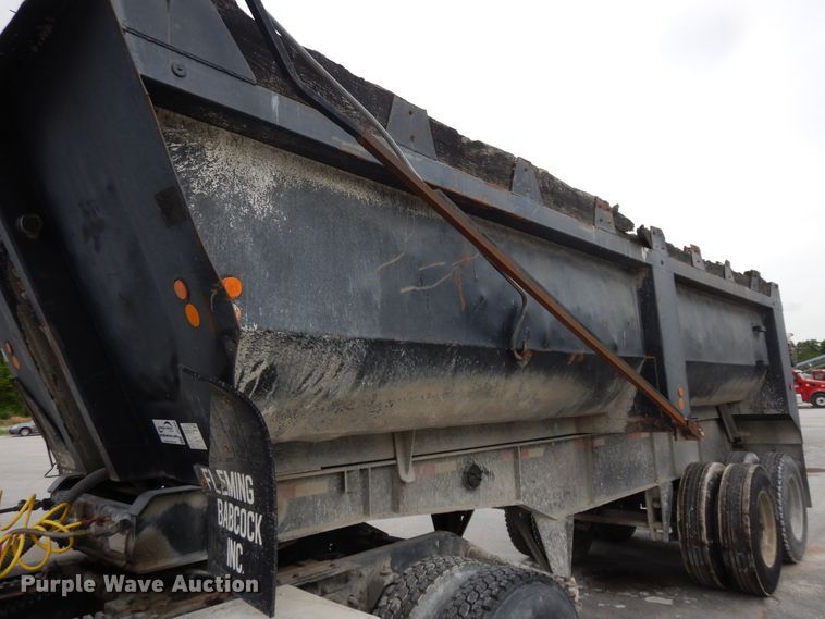 image for item DG7945 1980 Fruehauf end dump trailer