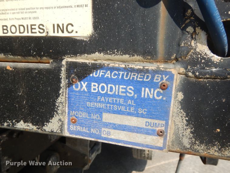 image for item DG7946 2002 Kenworth W900  construction dump truck