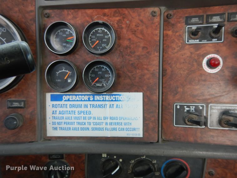 image for item DG7947 2004 Kenworth W900  ready mix truck