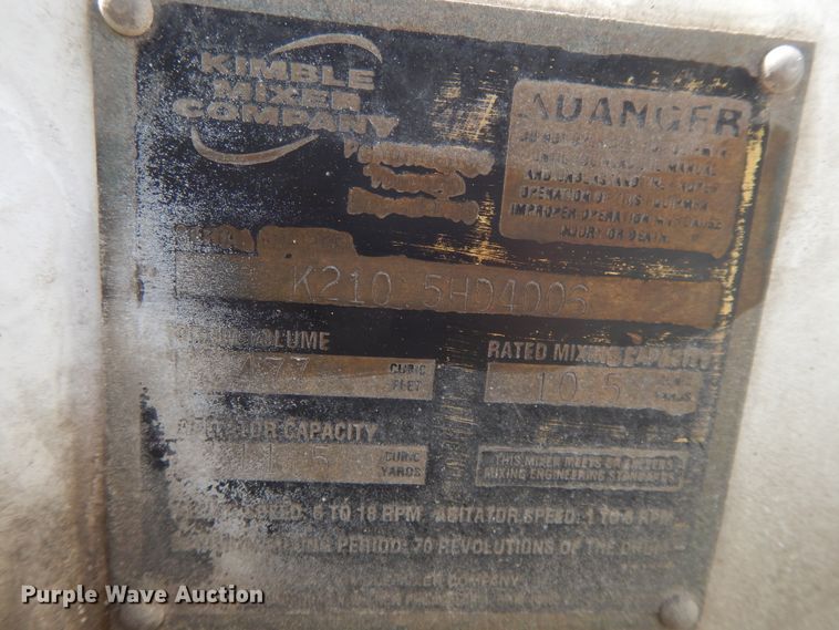 image for item DG7947 2004 Kenworth W900  ready mix truck